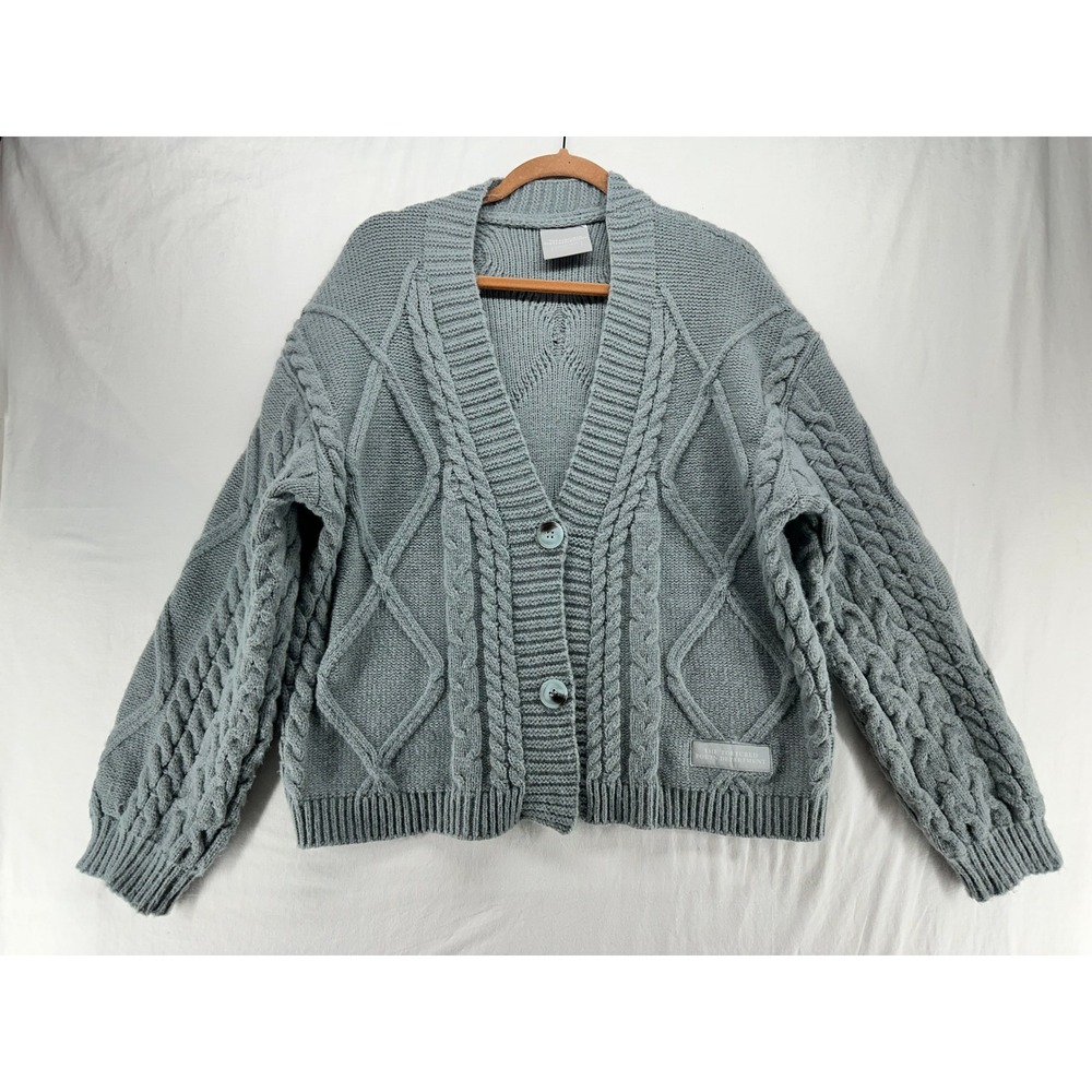 Taylor Swift The Tortured Poets Department TTPD Grey Cardigan MD/LG Merch